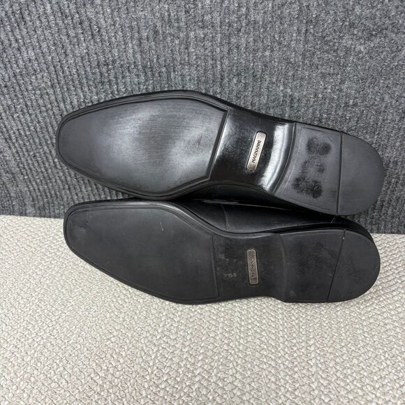 Magnanni Lino Bit Loafers Black Leather Dress Shoes Oxfords Mens 9.5 M main image 8